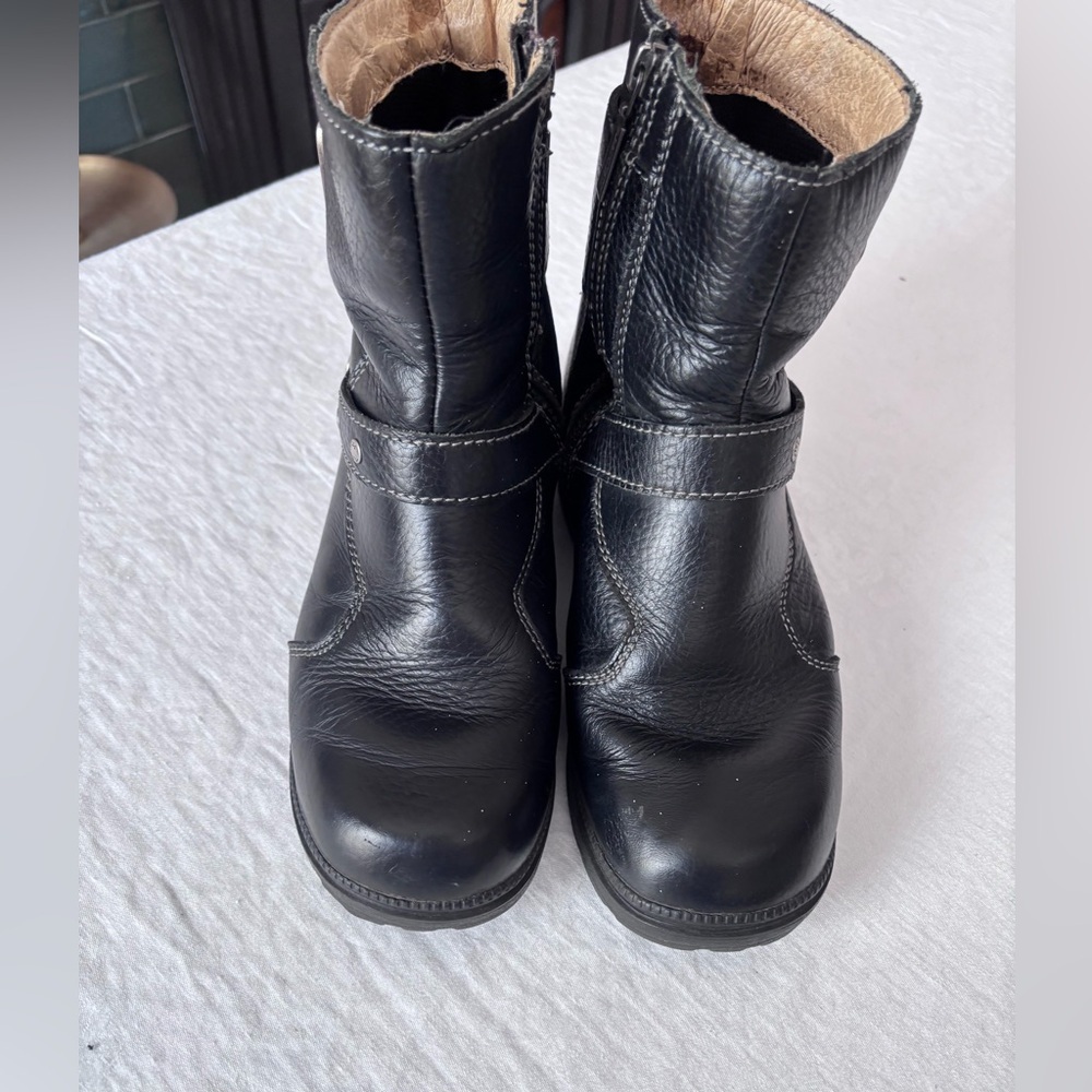 Milwaukee Motorcycle Clothing Company MVB237 Delusion Black Leather Boots 8.5